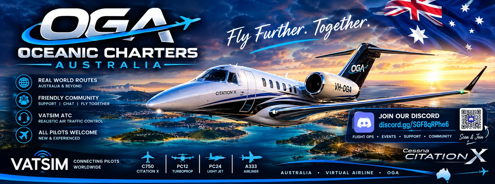 Oceanic Charters Australia flight operations